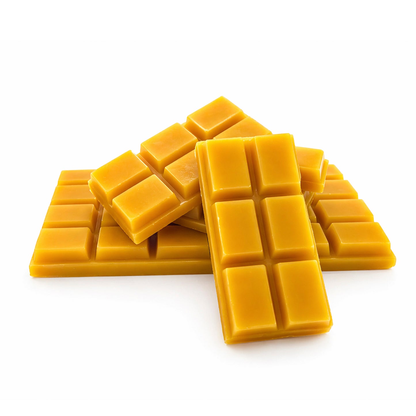 100% Pure Canadian Beeswax Bar(Chocolate Shape) – Cosmetic Grade – Additive & Fragrance-Free, All Natural Chunks, 100 g (3.52 oz) Beeswax for Candle Making, Soap, Crafts, Beauty - Safe and Easy to Melt