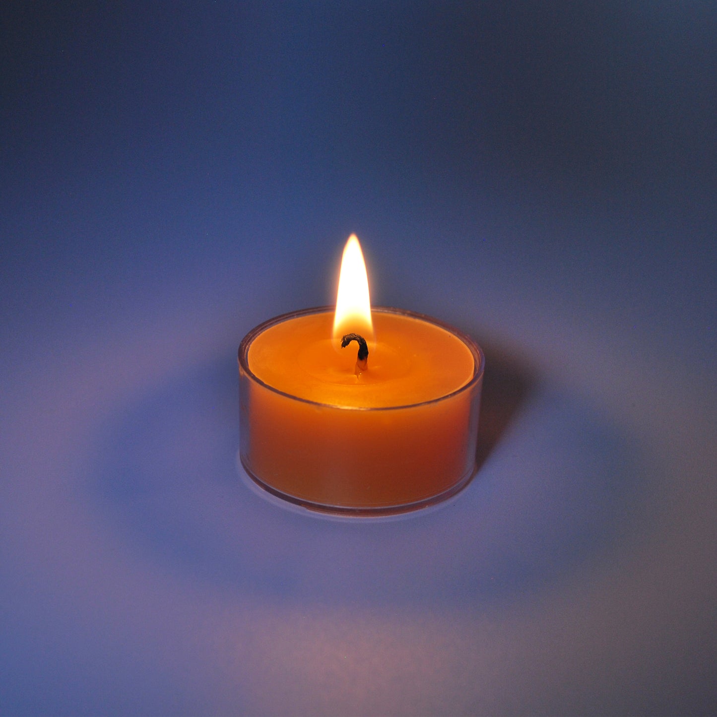 Pure Canadian Beeswax Tealight Candles - 10 Pack - Cotton Wicks - 4-Hour Burning Time Votive Candles Crafted by Recycled Plastic Clear Cup