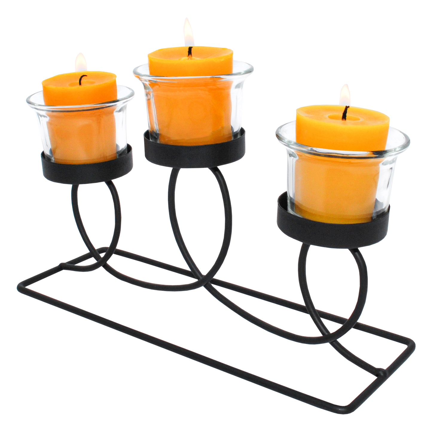 Pure Canadian Beeswax Votives Candles - 6 Pack - Cotton Wicks - Canadian Hive - Meditation and Home Decor, Organic, No-Drip, Smoke-Less, Dye-Free