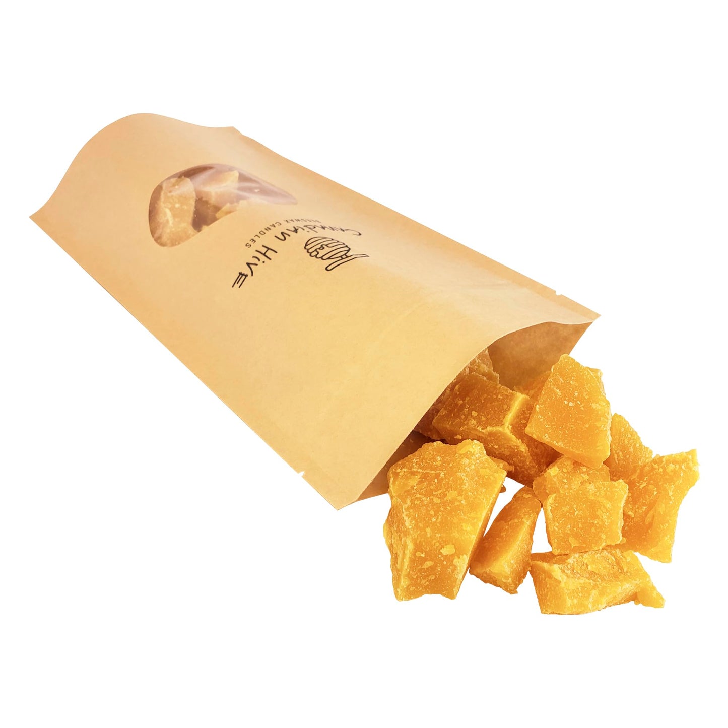 100% Pure Canadian Beeswax – Cosmetic Grade – Additive & Fragrance-Free, All Natural Chunks, 120 g (4.2 oz) Beeswax for Candle Making, Soap, Crafts, Beauty - Safe and Easy to Melt